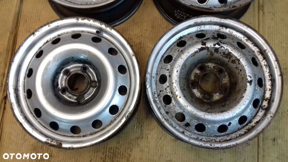 felgi stalowe fiat scudo peugeot citroen 5x108 7jx16'' et42 - 4