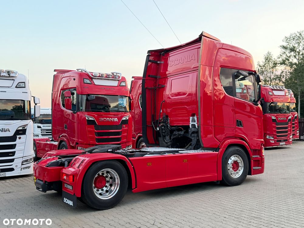 Scania 540S na starym silniku pojedyncze głowice bez egr perfekcyjny stan cala na poduszkach z Niemiec kontrakt ASO - 11