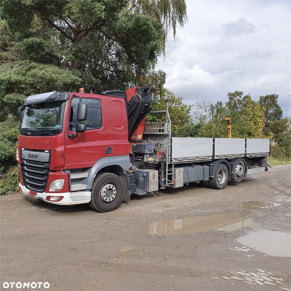 DAF CF 430  6X2 org,173 tys.km. HDS HMF 2620K5 - 2