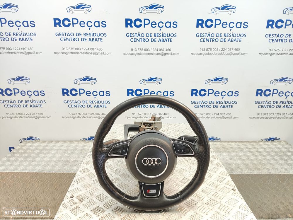 Volante Completo Em Pele Perfurada Audi A1 8X S-Line SLine - 8