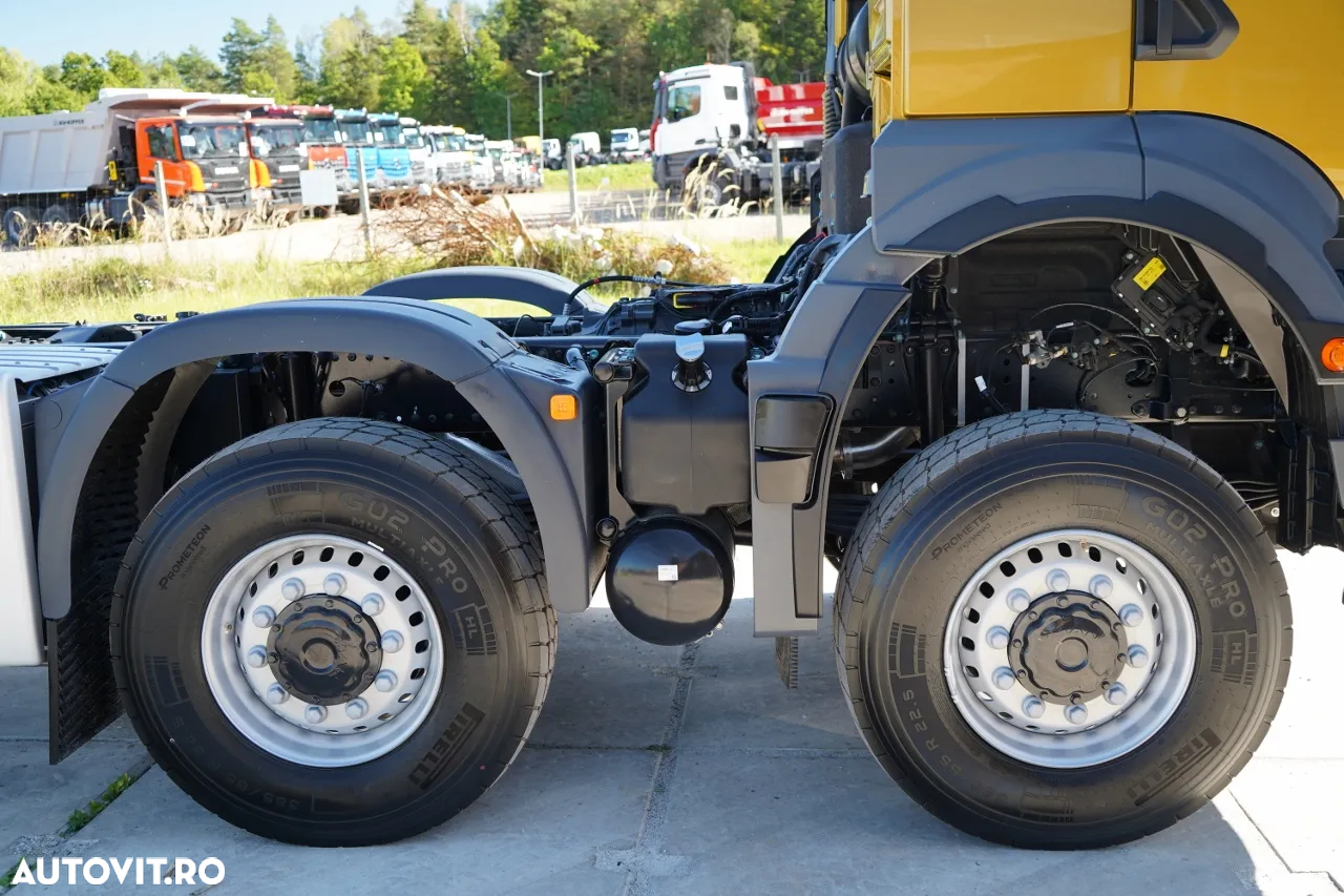 MAN TGS 41.480 / 8X6 / CONSTRUCȚIE / NOU-NOUȚ 2025 - 23