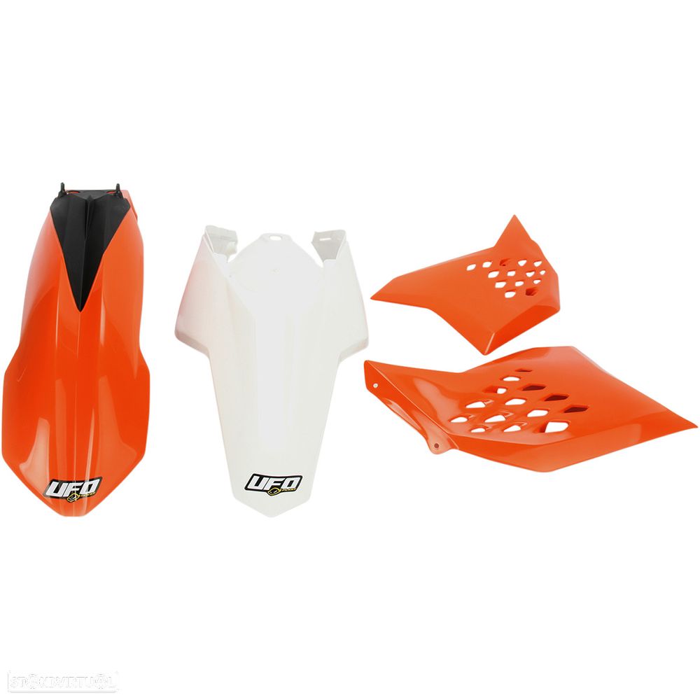 kit plasticos ufo ktm exc / exc-f - ktkit512-999 - 1