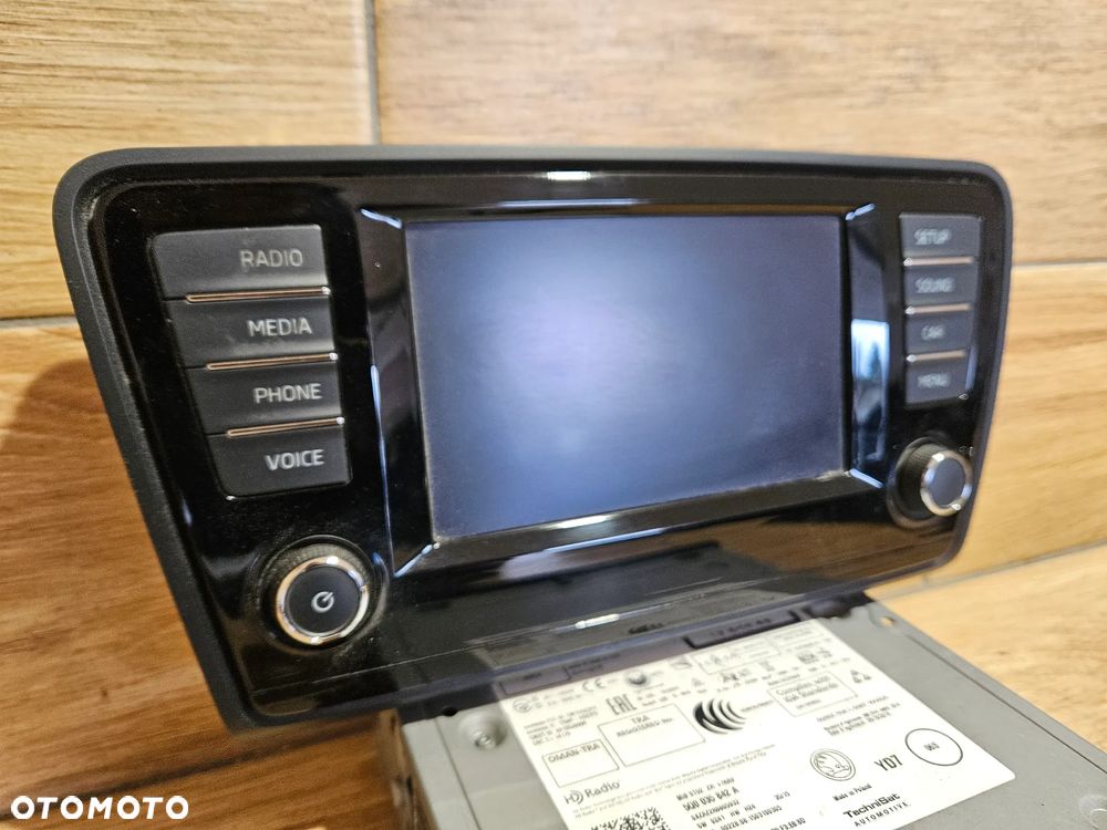 Skoda Octavia III Ekran Nawigacja Czytnik Wyświetlacz 5E0919605H 5Q0035842A - 7