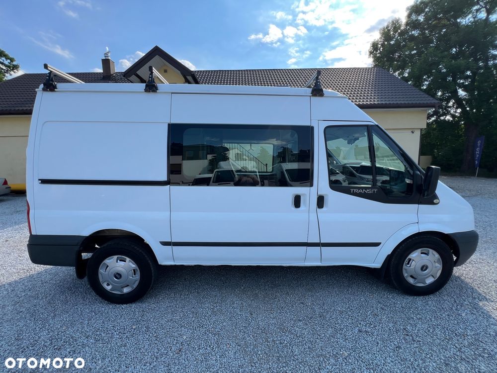 Ford Transit Furgon Brygadowy Doka 6 os. 4x4 AWD 2.4 TDCI 140KM Wyciągarka Webasto HAK - 6