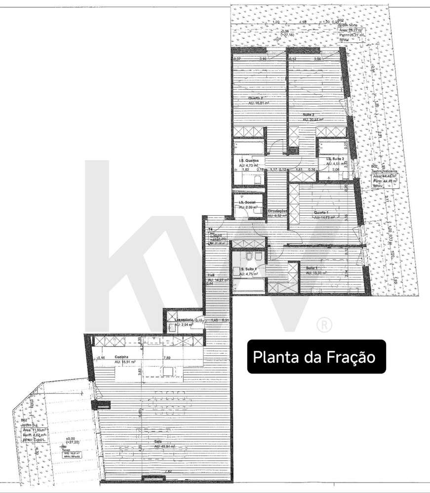 Apartamento T4 com Jardim e Piscina na Parede – Cascais - Grande imagem: 4/53
