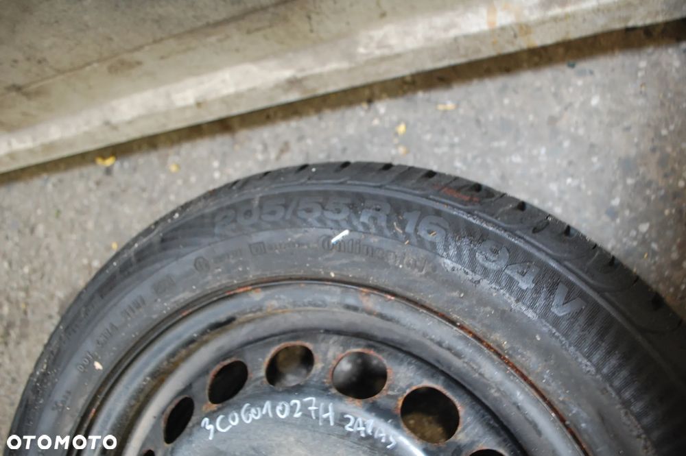 FELGA STALOWA KOŁO ZAPASOWE 3C0601027H 5X112 ET42 6.5J 205/55R16 VW PASSAT B6 B7 - 4