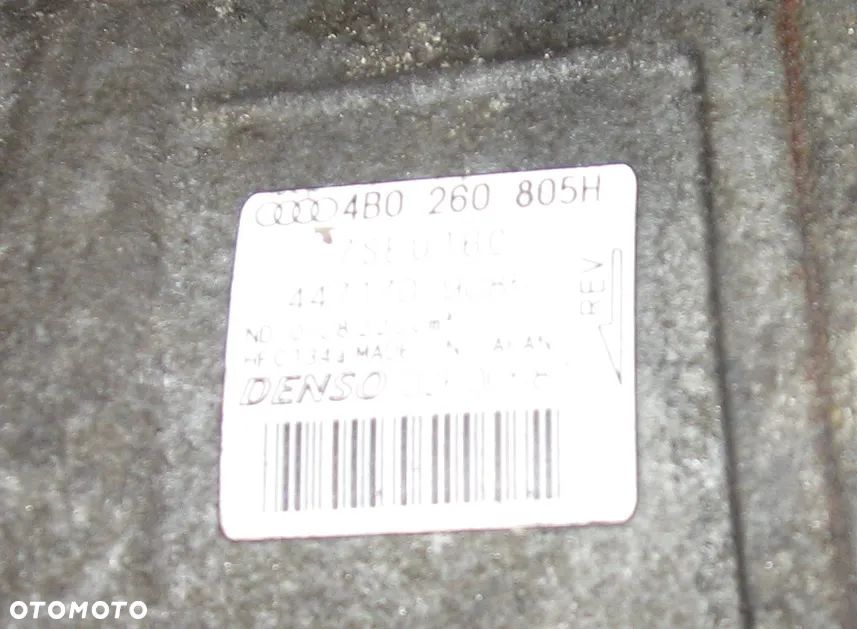 kompresor klimatyzacji AUDI A4 A6 4B0260805H sprężarka - 5