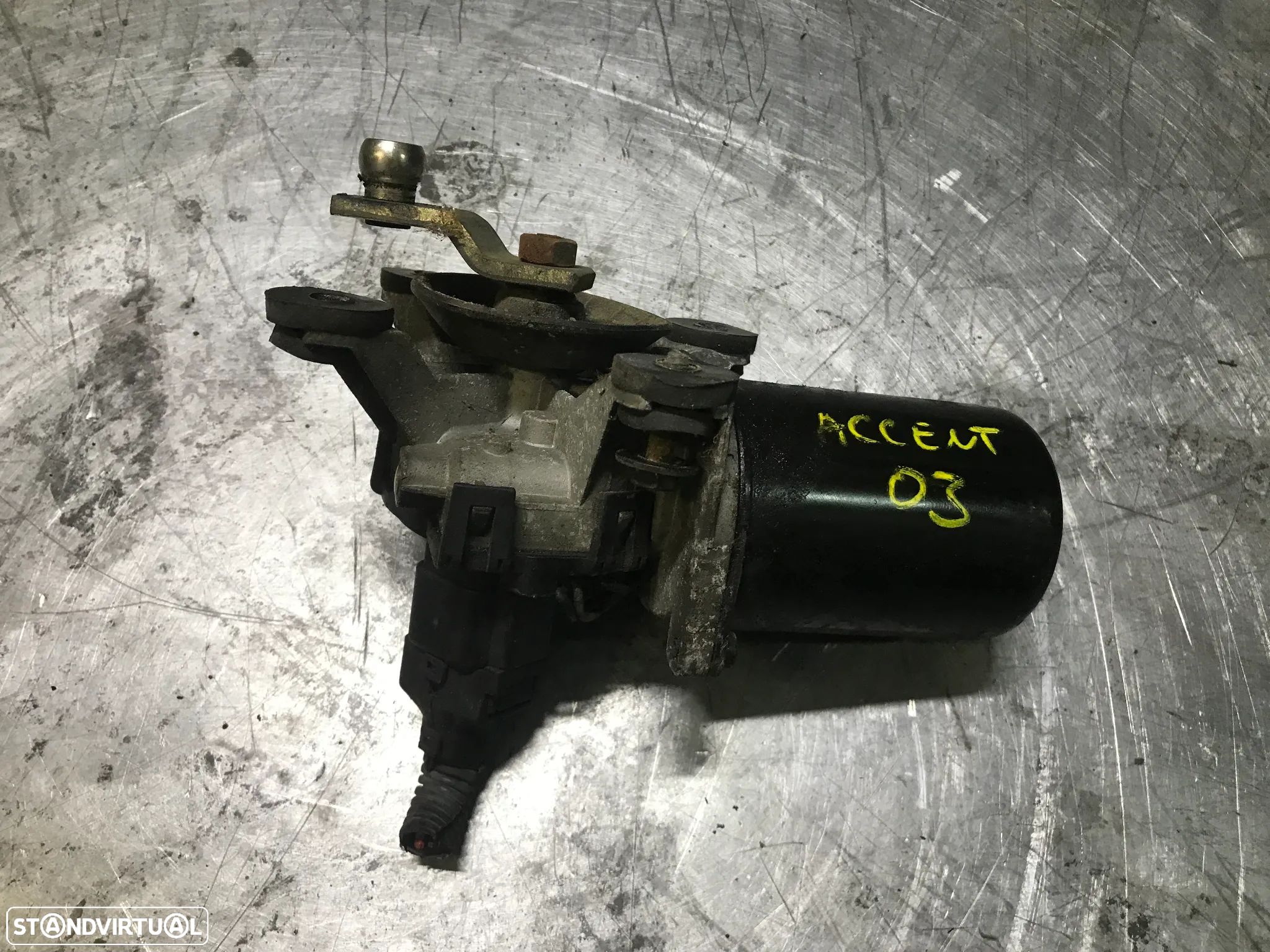 MOTOR DO LIMPA VIDROS FRENTE HYUNDAY ACCENT II 99-05 - 1