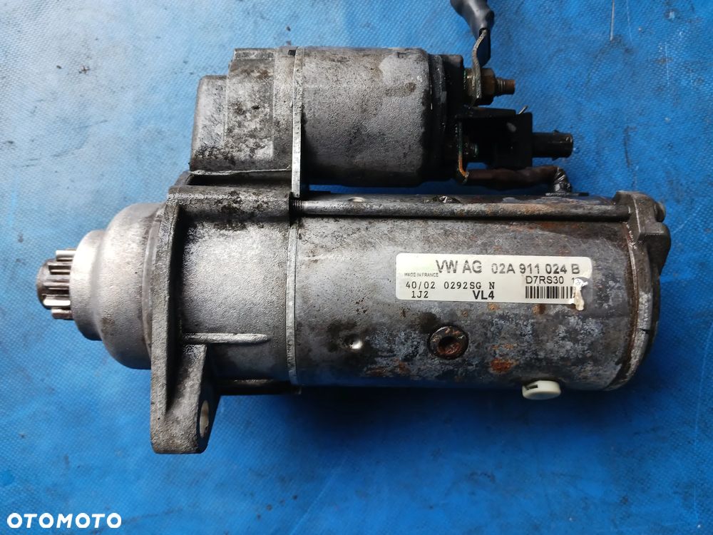 Rozrusznik Audi A3 Seat Alhambra Toledo leon Skoda Octavia Fabia Volkswagen Sharan Golf 1.9 TDI 02A911024B - 3