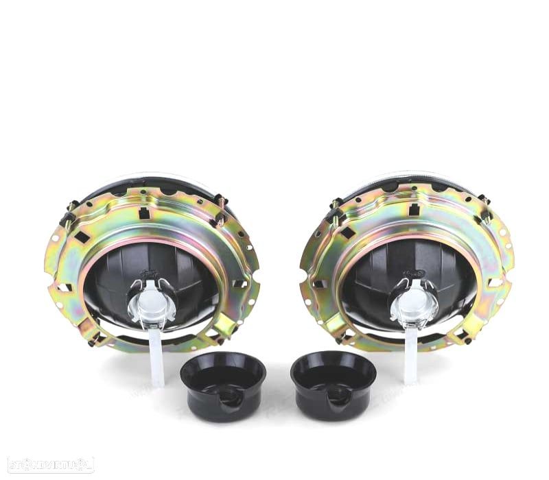 FARÓIS VOLKSWAGEN VW GOLF MK1 74-83 FUNDO CROMADO - 3