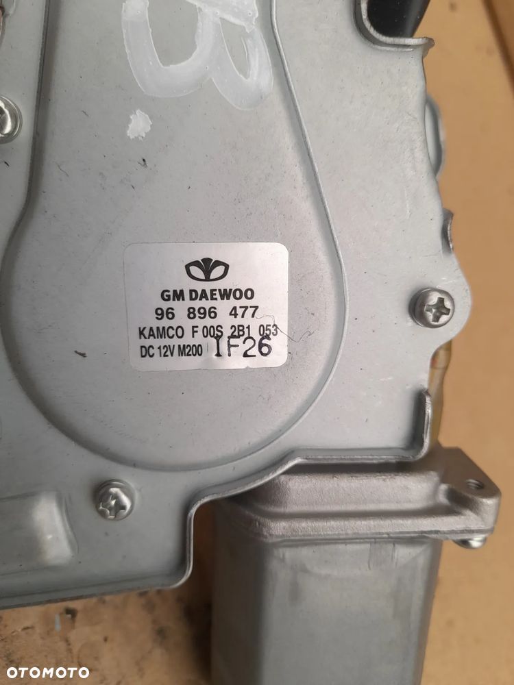 SILNICZEK WYCIERACZKI KLAPY MATIZ SPARK 96896477 - 2