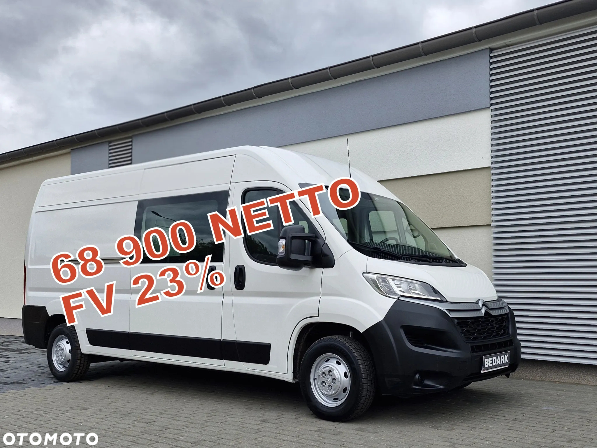 Citroën Jumper L3H2, BRYGADÓWKA, 7 miejsc, DOKA, tempomat, klima, - 3