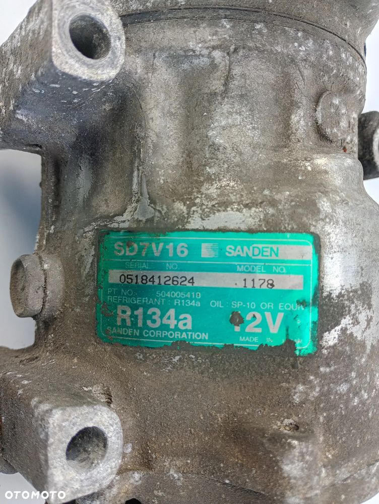 sprężarka klimatyzacji kompresor peugeot boxer jumper fiat ducato III 2.3 3.0 JTD SD7V16 1178 - 2