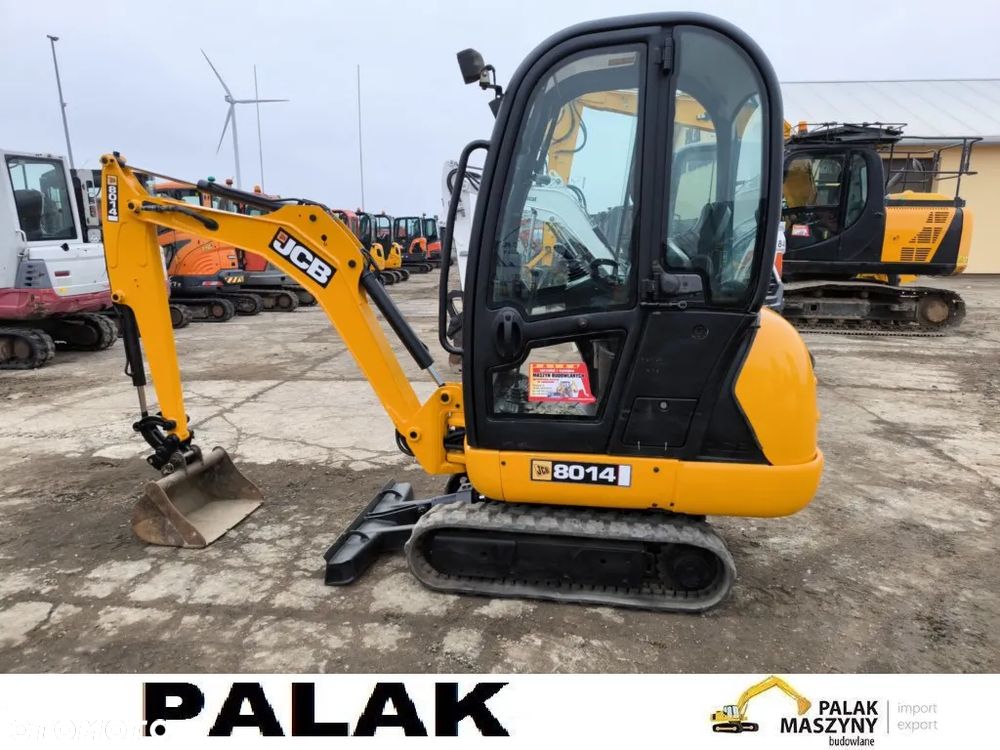 JCB Mini koparka JCB 8014 , 2017 rok - 2