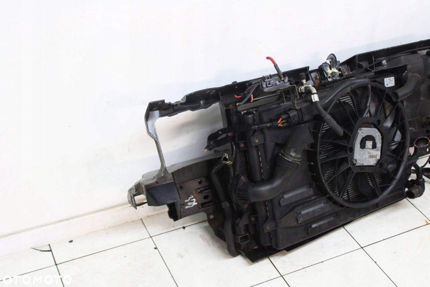 VW SHARAN ALHAMBRA I LIFT 2000R- 2.0 TDI PAS PRZÓD PRZEDNI CHŁODNICE BELKA - 6