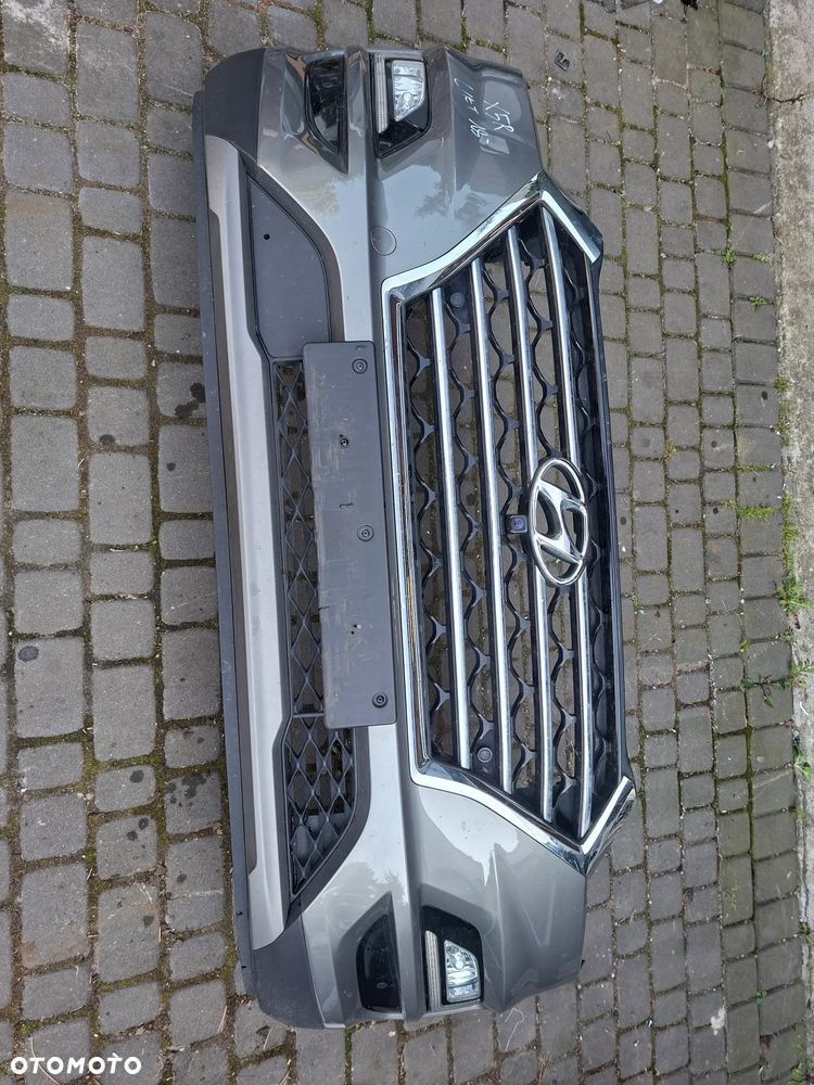HYUNDAI TUCSON III 3 LIFT 18- ZDERZAK PRZÓD PRZEDNI Kompletny czarny biały siwy szary pae pyw x5r - 16