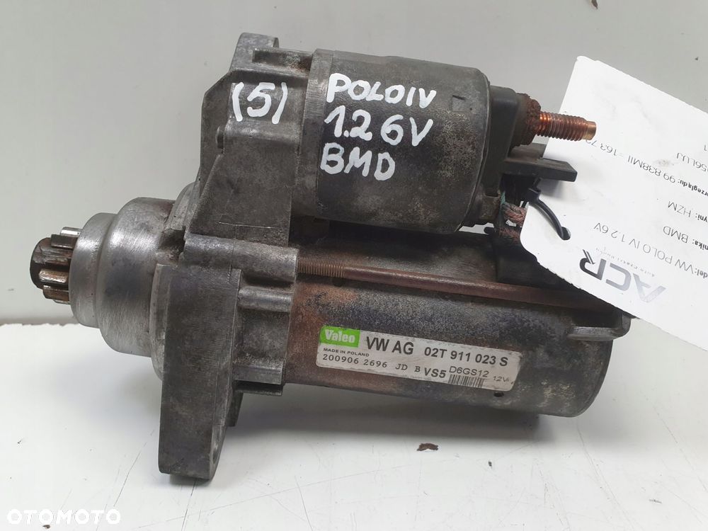 ROZRUSZNIK VW Polo IV 1.2 6V ROZRUSZNIK valeo 02T911023S - 1