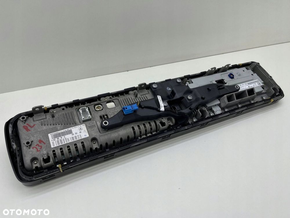MERCEDES W222 EKRAN MONITOR WYŚWIETLACZ NAWIGACJI ANGLIK A2229007611 - 13