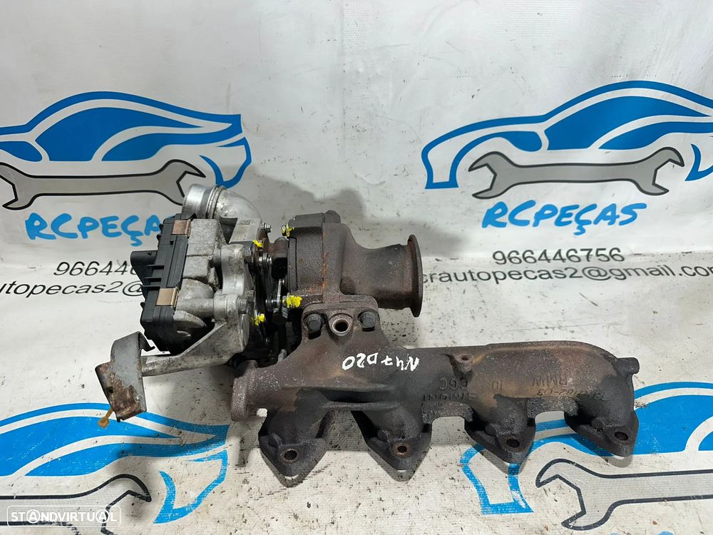 .Turbo IHI Mitsubishi Original BMW TF035HL 6BS-09GFT N47 N47D20 184cv 16v 8519475 - 5