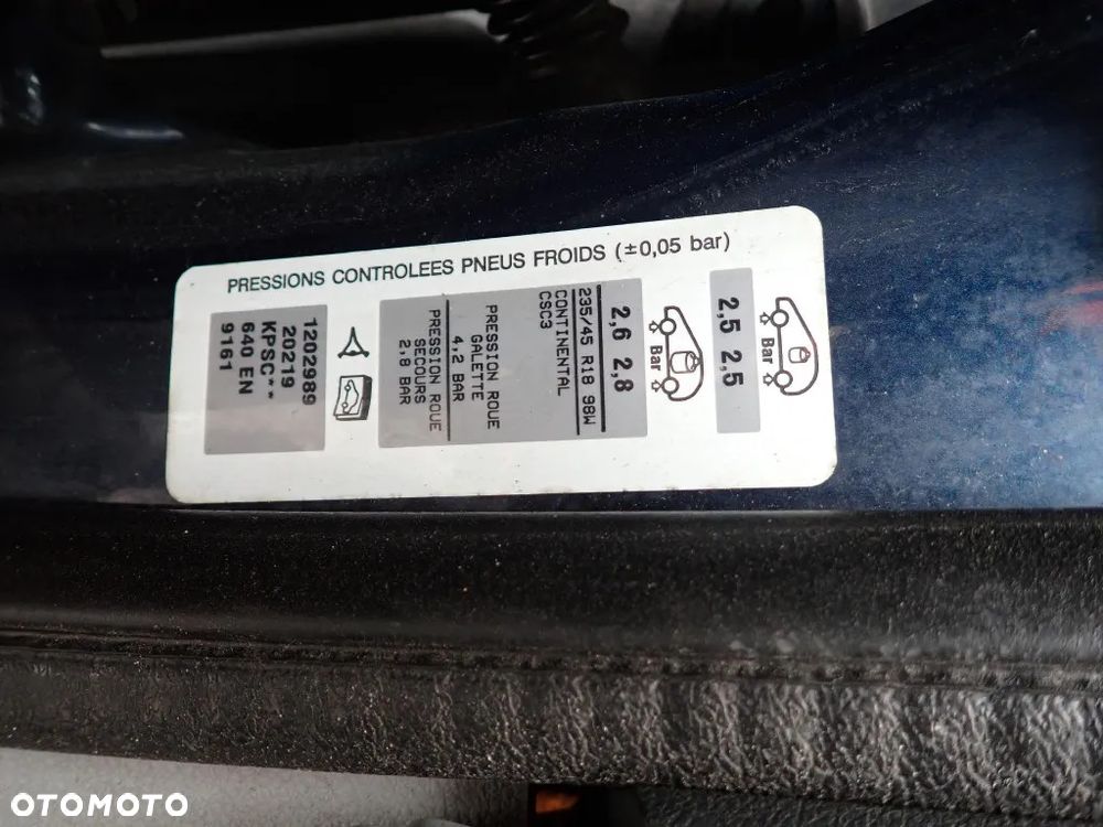 CZĘŚCI - Peugeot 3008 1,6 THP 10FJAX 5FV 156KM FILM 6B Allure lakier KPSC 2010r. INDEX - 9649 - 11