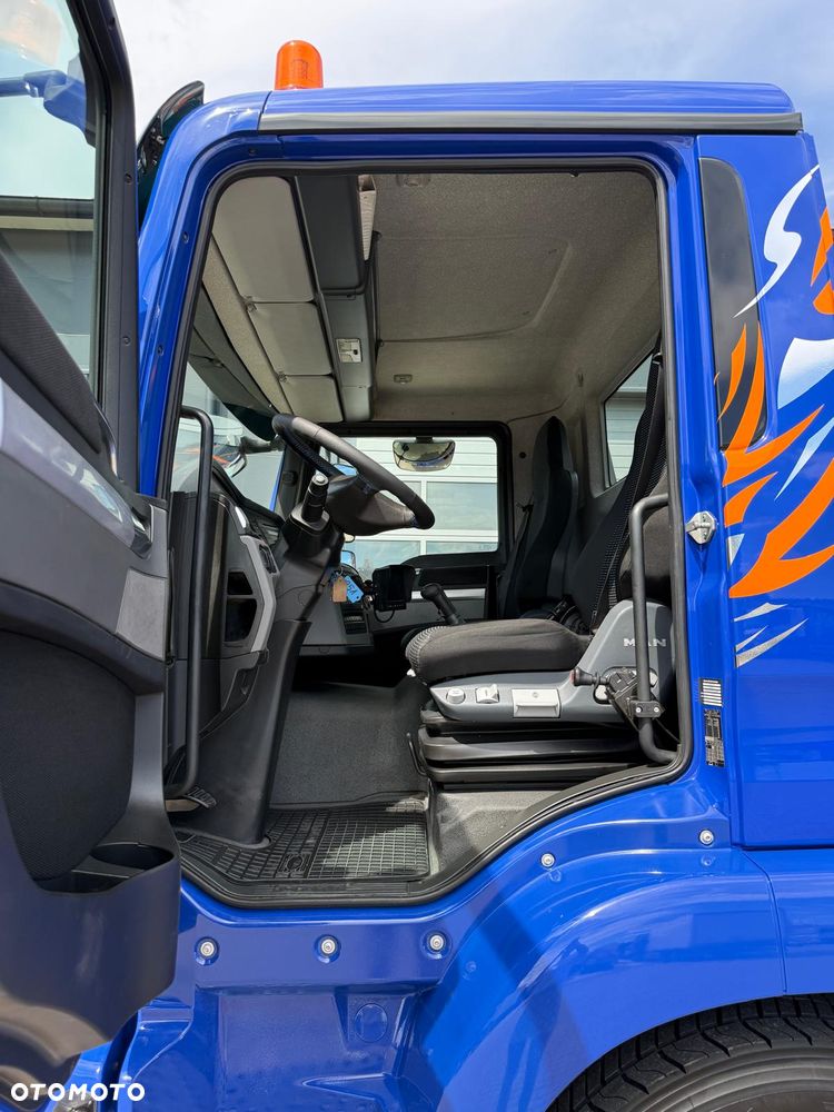 MAN TGM TGL TGS 18.250 // E6 // wywrotka + HDS HMF z pilotem // 4x2 // budowlanka // kiper wywrot żuraw dzwig kran crane - 34