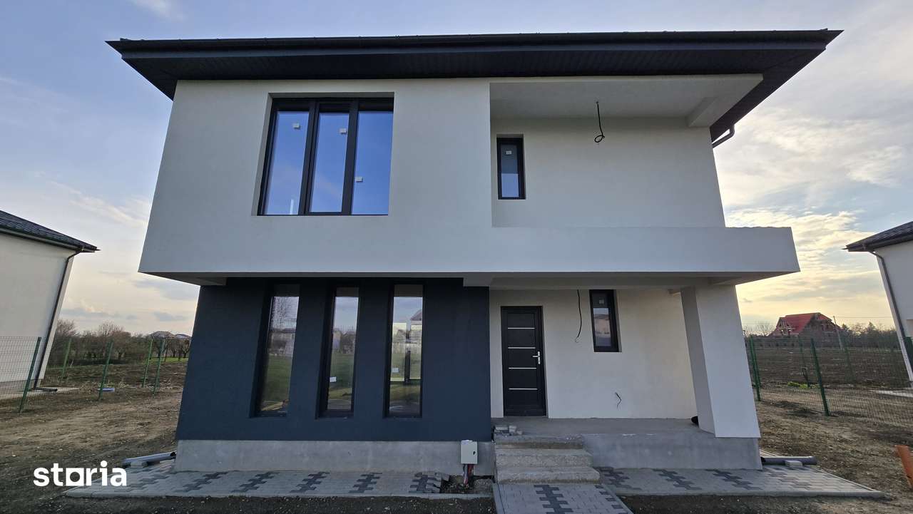Casă nouă 4 camere Bolintin Vale  încălzire în pardoseală teren 320 mp - Imagine principală: 3/20
