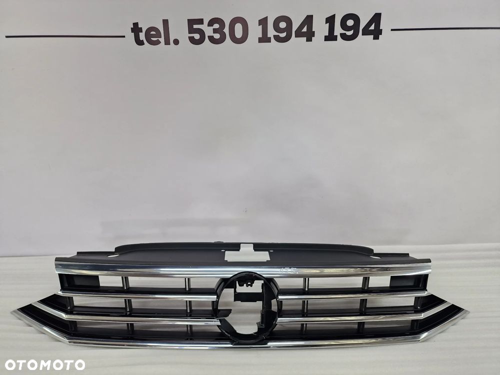 VW PASSAT B8 3G0 LIFT 19- R-LINE ATRAPA / GRILL PRZEDNI PRZÓD , NR 3G0853653N / 3G0853651BL / 3G0853651BM , NR AUKCJI GR155 - 1