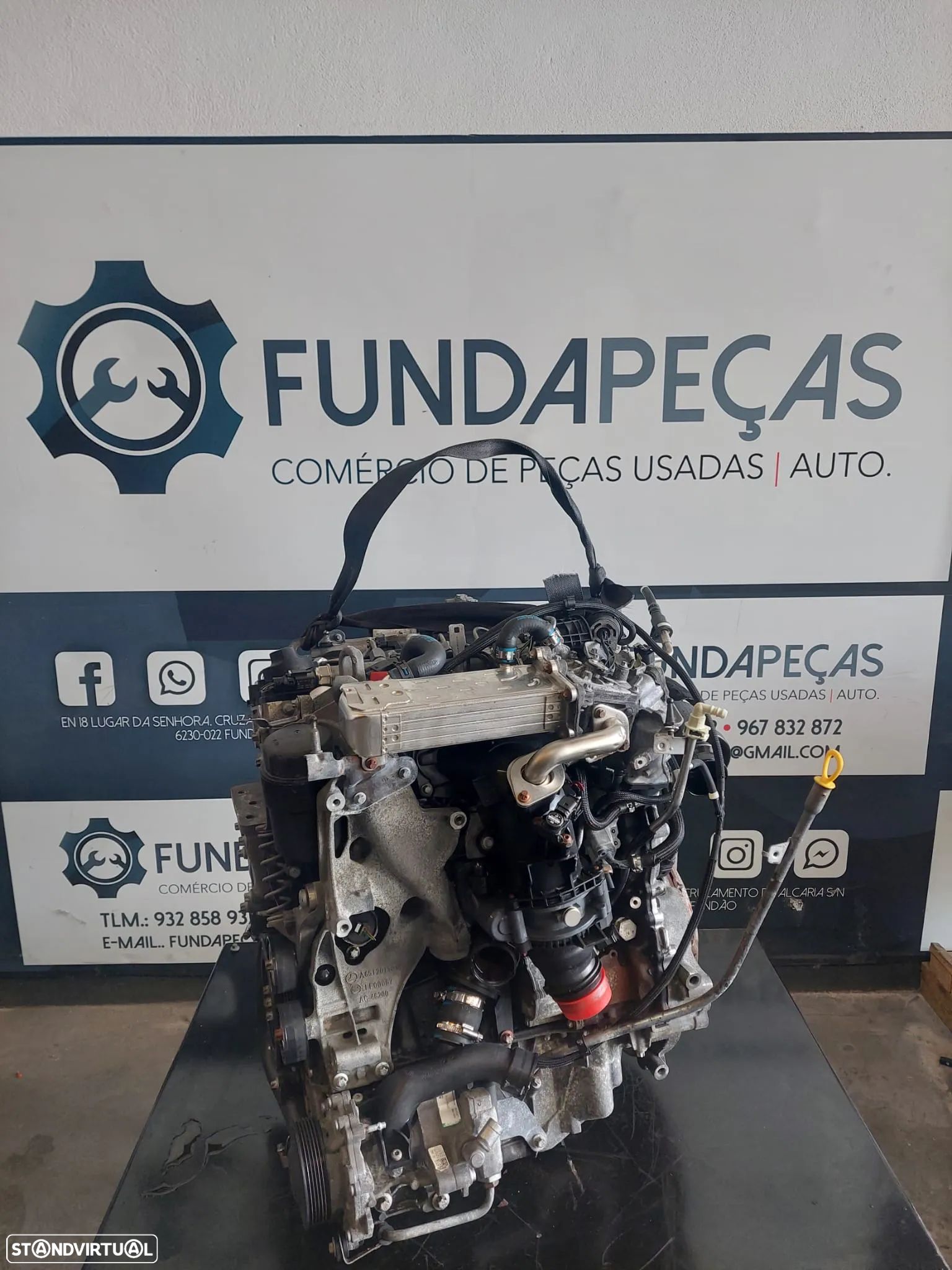 Motor Mercedes C220 2.1 170Cv Ref: 651.911 - 1