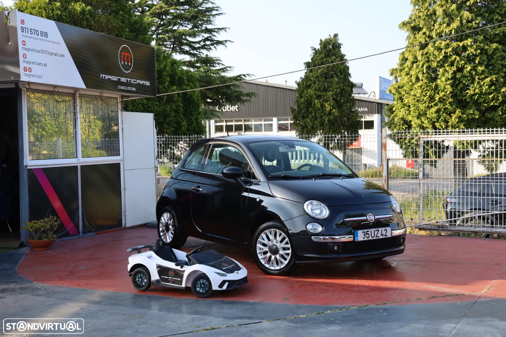 Fiat 500 1.3 16V MJ Lounge S&S - 8