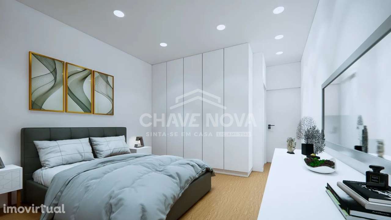 T3 Novo c/ Lugar de Garagem Duplo na Madalena - Grande imagem: 4/9