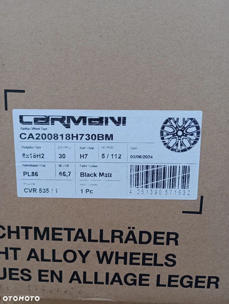 FELGI ALUMINIOWE NOWE 5x112 R18 8J ET30 BMW G42 G20 G21 G22 G23 G26 G30 G31 G32 G11 G12 G14 G15 G16 X2 U10 X3 G01 X4 G02 - 9