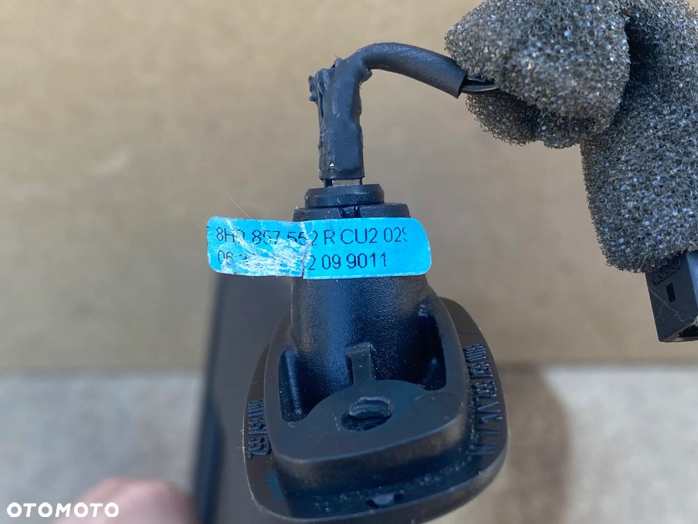 KOMPLET OSŁONA PRZECIWSŁONECZNA LUSTERKO KIEROWCY PASAŻERA LEWA PRAWA AUDI A5 8T 8H0857551 8H0857552 - 4