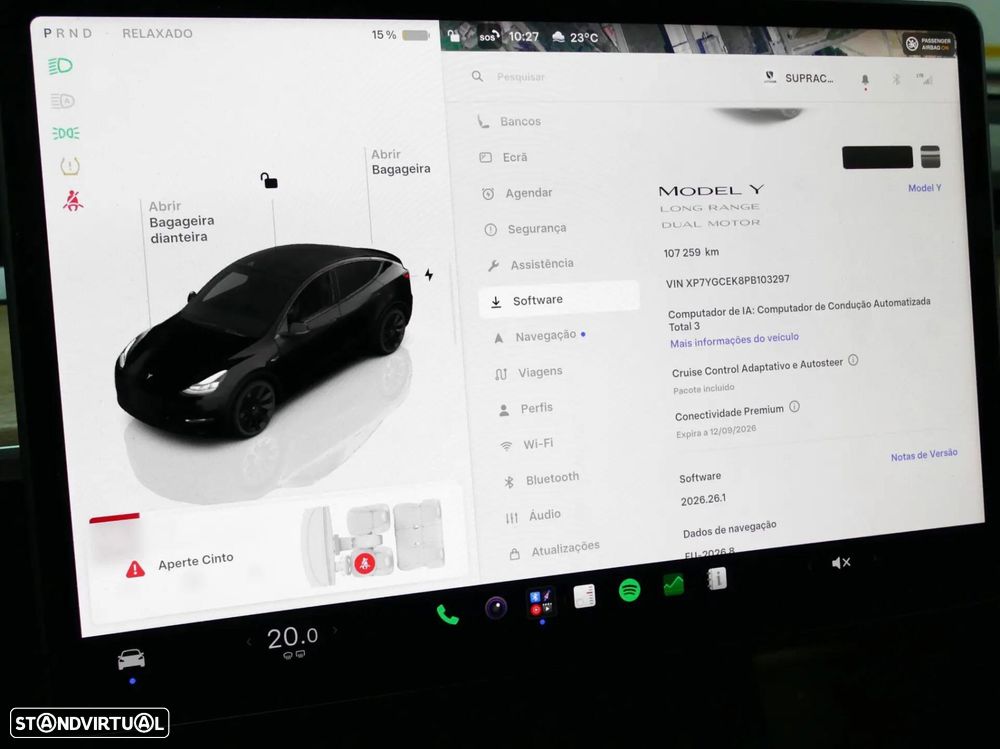 Tesla Model Y Long Range Tração Integral - 20
