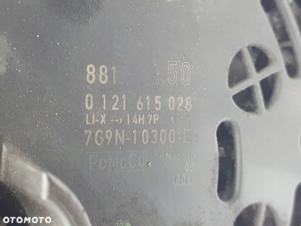 ALTERNATOR Ford Mondeo IV 2.0 TDCI 0121615028 7G9N-10300-EA 150A - 6
