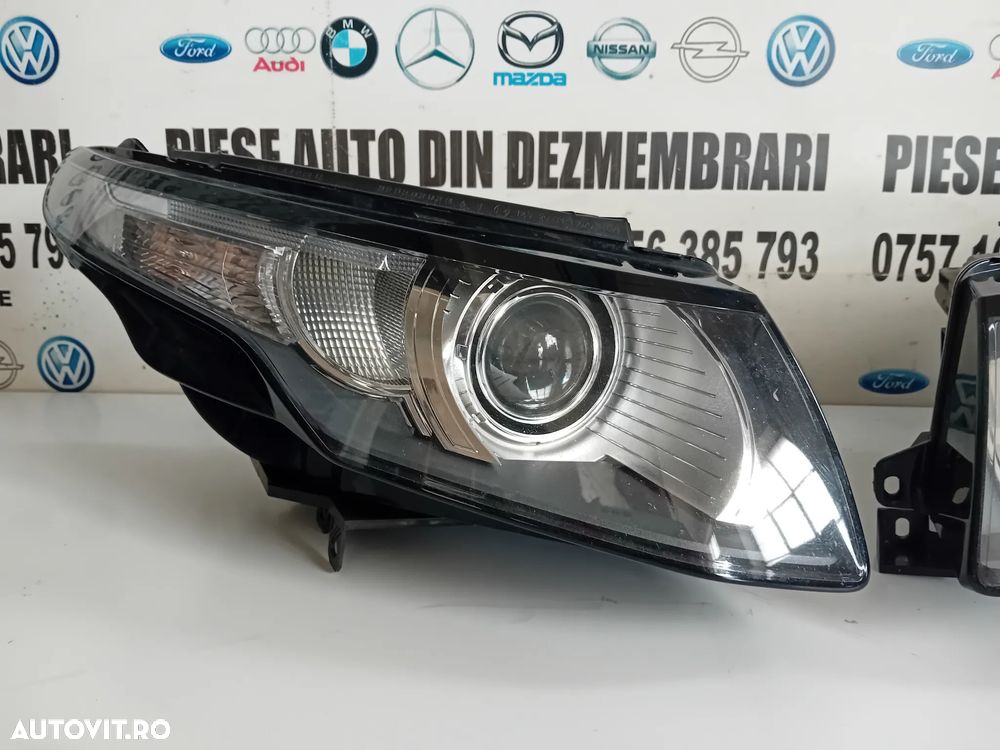 Faruri Far Stanga Dreapta Range Rover Evoque L538 2011-2015 Impecabile Halogen Anglia - 4