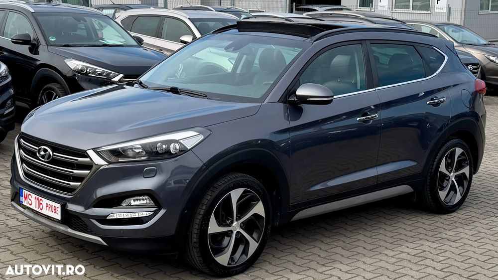Hyundai Tucson blue 1.7 CRDi 2WD DCT Style - 1