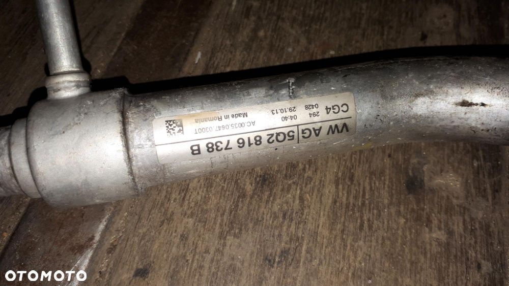 Wąż Klimatyzacji Przewód Skoda Octavia 3 VW Golf Passat B8 Seat Audi - 5