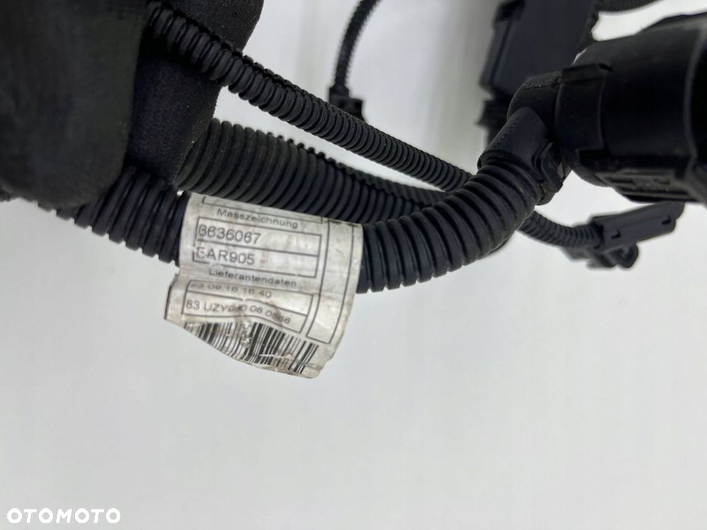 BMW 3 F30 330E B48 WIĄZKA INSTALACJA SILNIKA 8636066 8636067 - 7