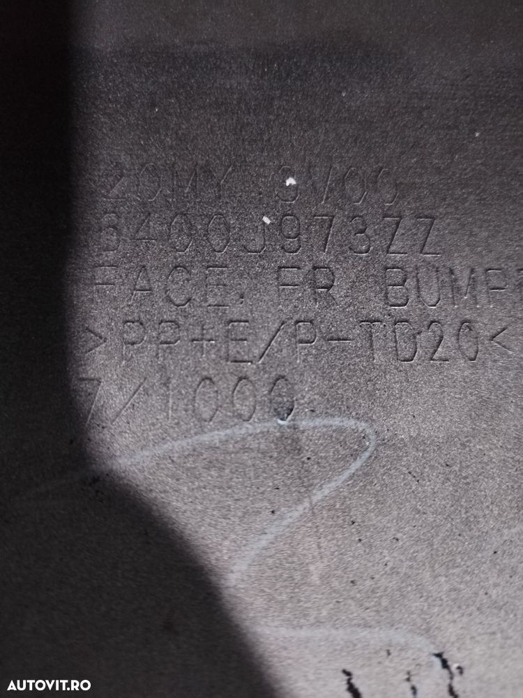 Bara fata Mitsubishi SpaceStar, Mirage, 2019, 2020, 2021, 2022, 2023, 2024, cod origine OE 6400J973ZZ. 9988 - 3