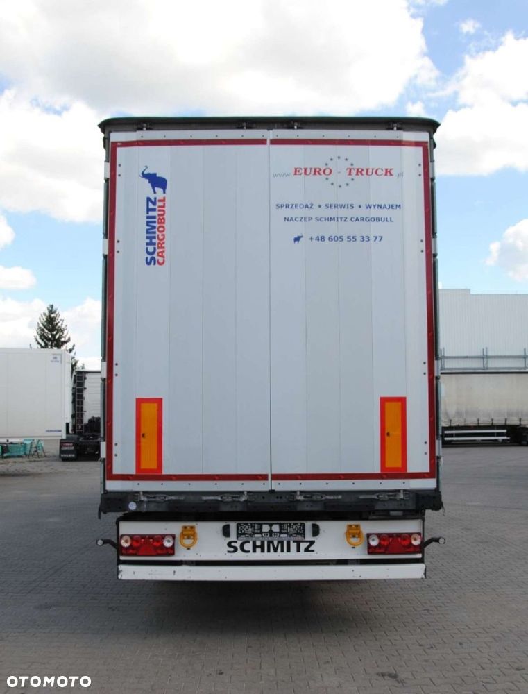 Schmitz Cargobull SCS kurtyna, podnoszona oś - 5