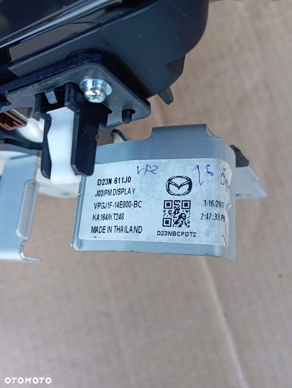MAZDA CX3 CX-3 NAWIGACJA RADIO WYŚWIETLACZ WZMACNIACZ NAVI DA6C669G0 EUROPA - 12