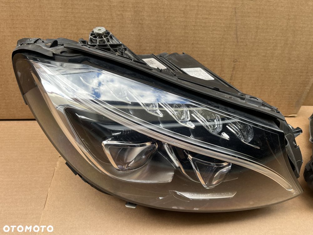 LAMPY FULL LED MERCEDES C KLASA W205 A205 C205 A2059063204 A2059063104 KOMPLETNE ILS REFLEKTORY KOMPLETNE - 3