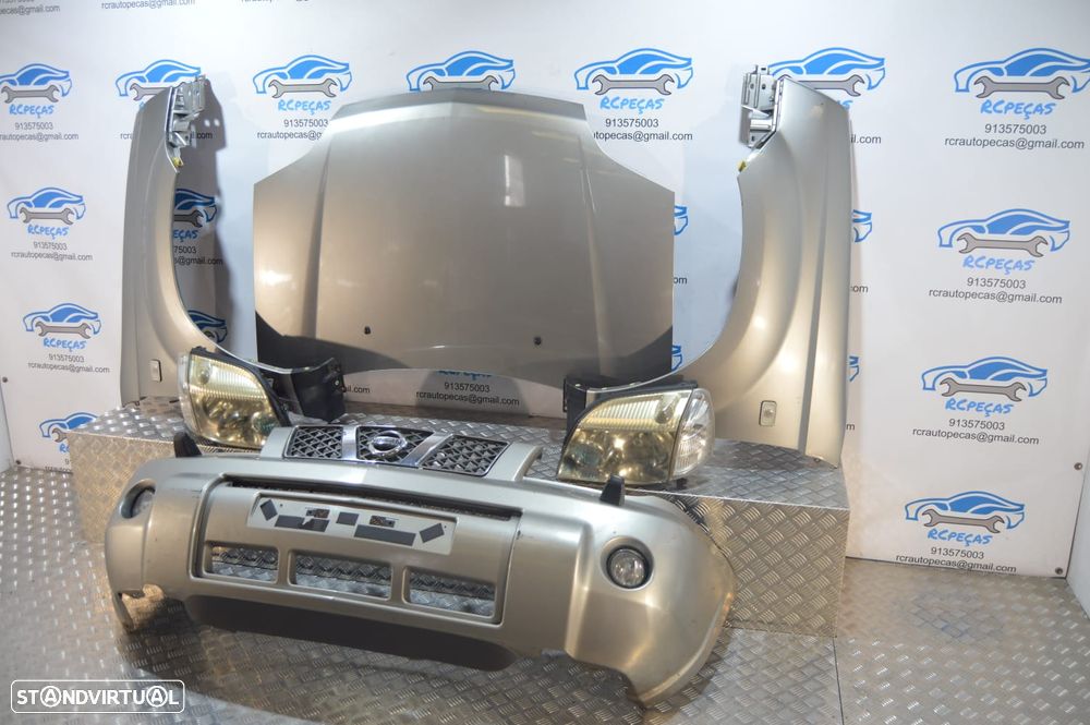 FRENTE COMPLETA NISSAN XTRAIL T30 CAPOT PARACHOQUES GUARDA-LAMAS OTICAS REFORÇO - 2