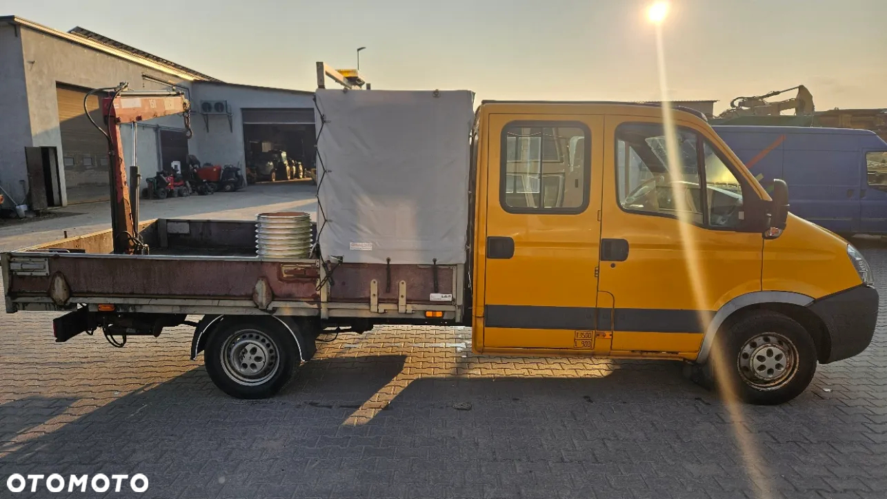 Iveco 35S14 HDS 830 kg doka dubel brygadówka - 6