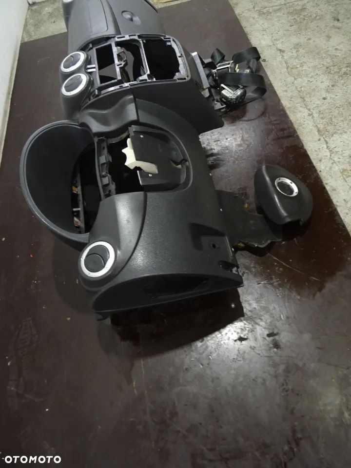 DACIA SANDERO 08-12 DESKA ROZDZIELCZA KOKPIT PODUSZKI PASY - 2