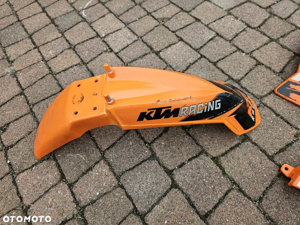 KTM SX 65 ZESTAW PLASIKÓW KOMPLET OWIEWKI OSŁONY BLOTNIK - 6