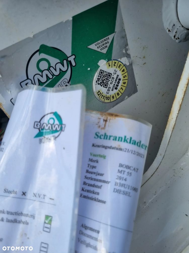 Bobcat MT55 Miniładowarka Gąsienicowa 567mtg Jak Nowa z Salonu widły i łyżka Silnik Kubota 3cyl. z Norwegii! - 22