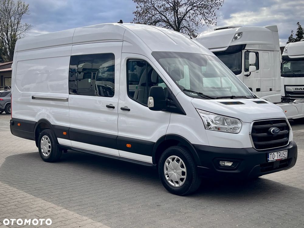 Ford TRANSIT L4H3 / 6 OSÓB / SALON POLSKA / BEZWYPADKOWY / 2.0 170KM / LEASING / KREDYT - 9