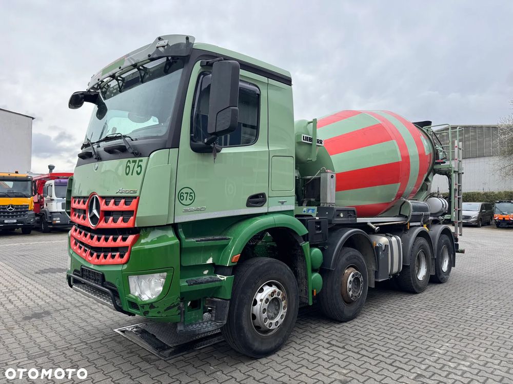 Mercedes-Benz AROCS 3240 8x4 EURO6 BETONOMIESZARKA LIEBHERR 9 m³ - 1