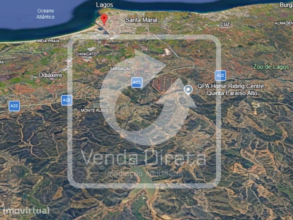 Herdade com 200,6 hectares junto à Barragem da Bravura | Lagos - Grande imagem: 4/9